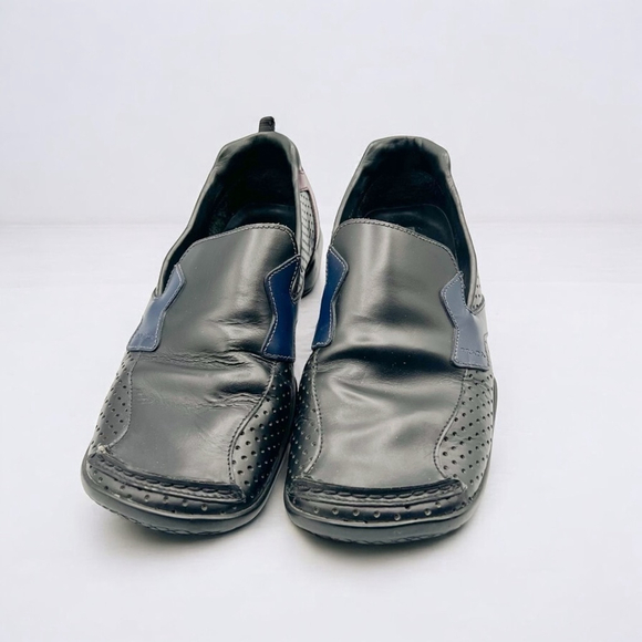 Prada Black Leather Slip-On Loafers - Picture 3 of 9